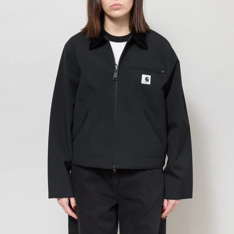 Carhartt WIP Womens Newkirk Summer Jacket Black-1