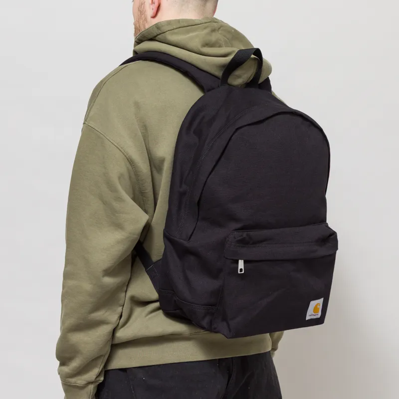 Carhartt WIP Canvas Backpack Black-1