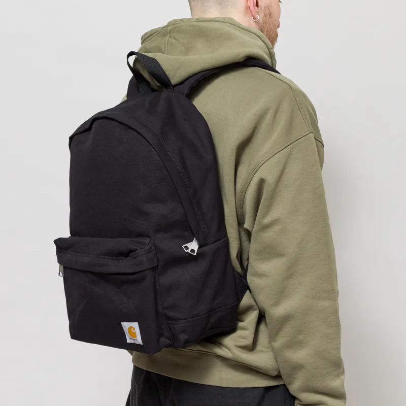 Carhartt WIP Canvas Backpack Black-4