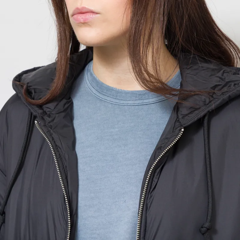 Carhartt WIP Womens Hooded Gadd Jacket Black-6
