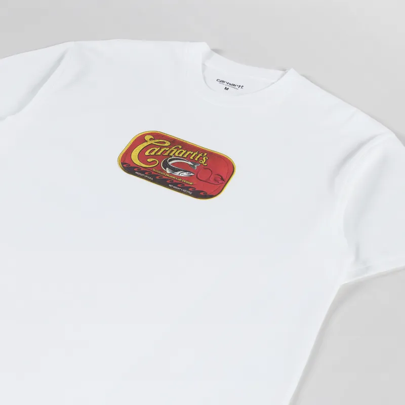 Carhartt WIP Sardinas T Shirt White-1