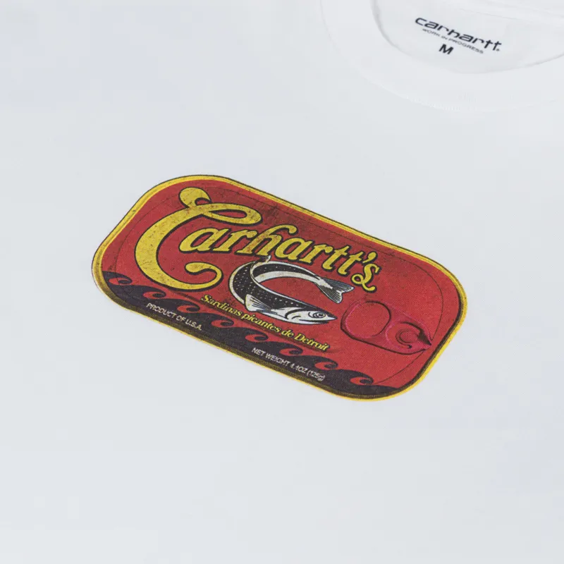 Carhartt WIP Sardinas T Shirt White-2