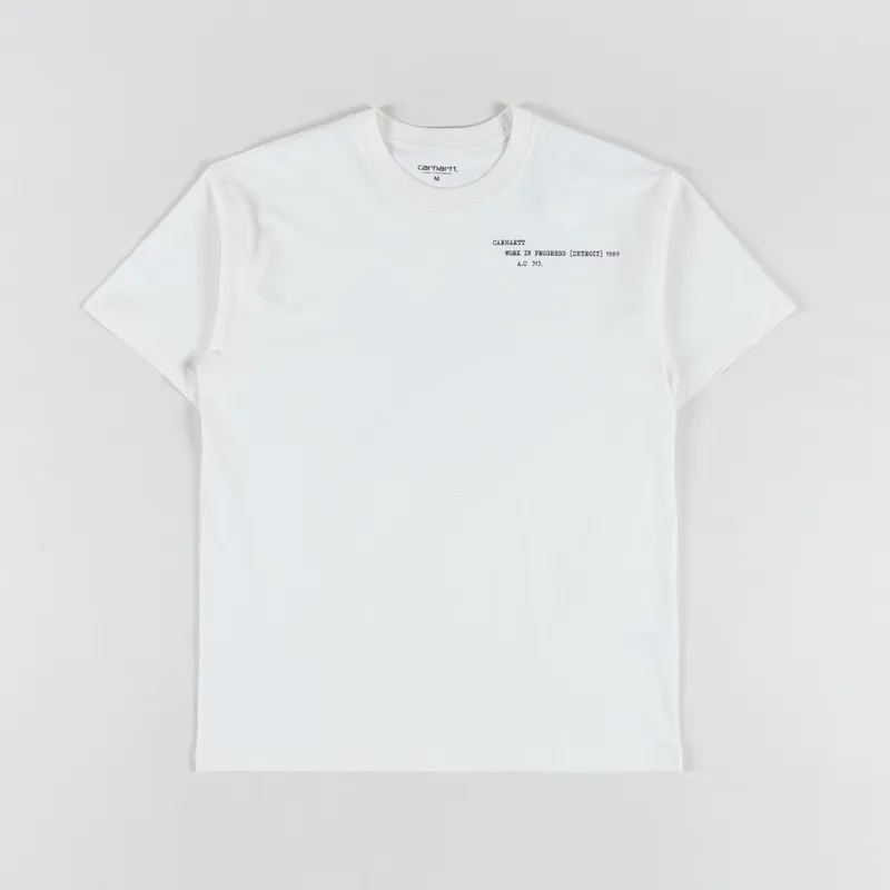 Carhartt WIP Punched T Shirt Wax-1