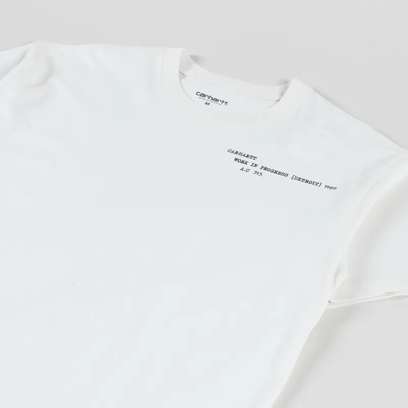 Carhartt WIP Punched T Shirt Wax-3