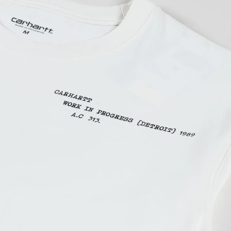 Carhartt WIP Punched T Shirt Wax-5