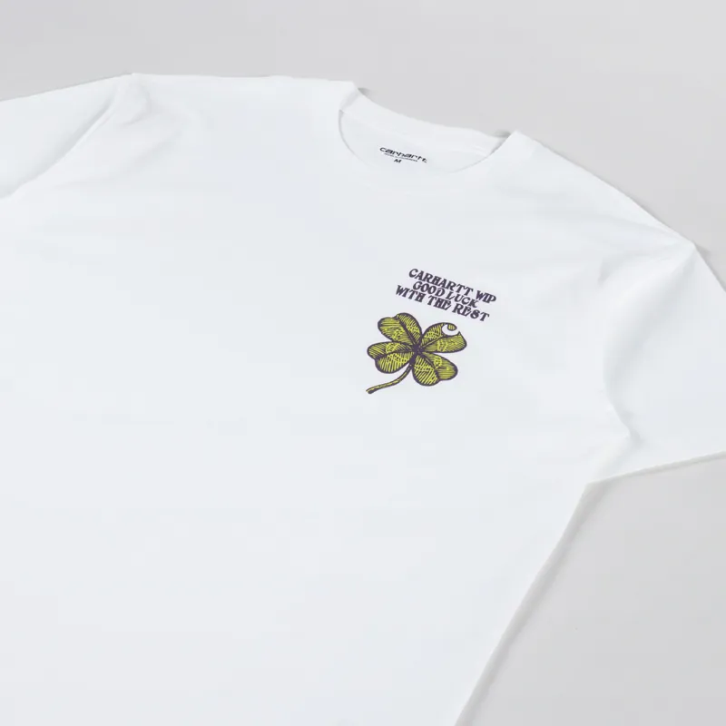Carhartt WIP Clover T Shirt White-1