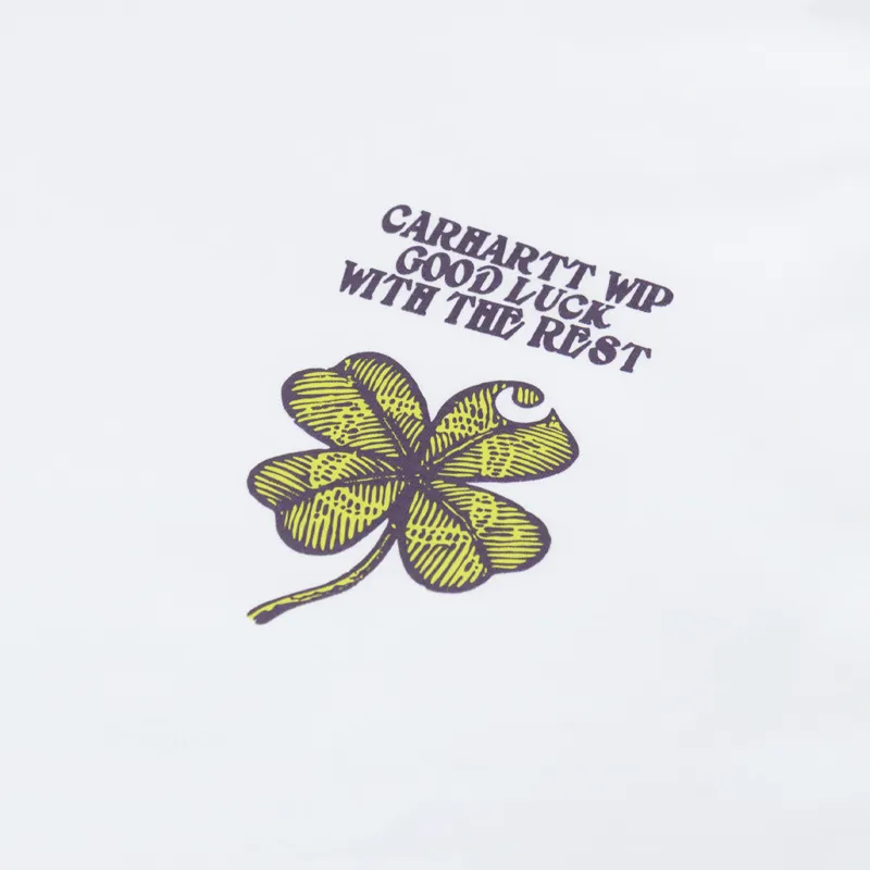 Carhartt WIP Clover T Shirt White-2