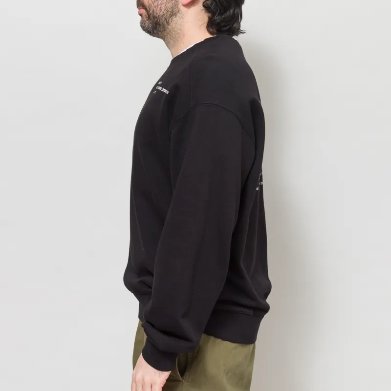 Carhartt WIP Punched Sweatshirt Black-1