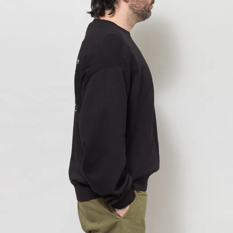 Carhartt WIP Punched Sweatshirt Black-4
