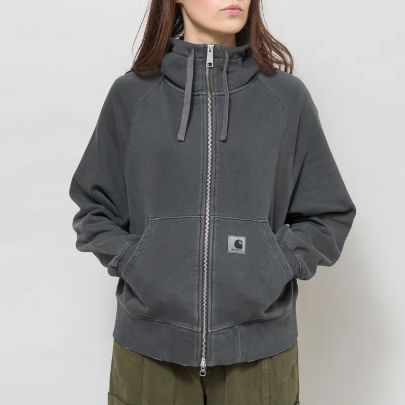 Carhartt WIP Womens Hooded Torion Jacket Black-2