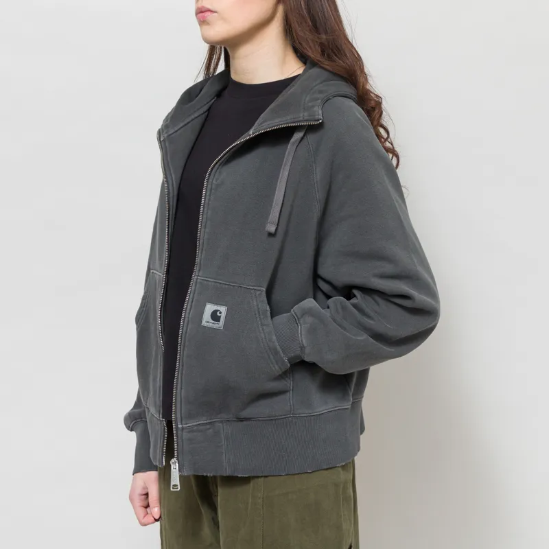 Carhartt WIP Womens Hooded Torion Jacket Black-3