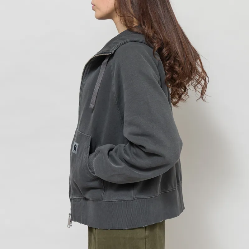 Carhartt WIP Womens Hooded Torion Jacket Black-4