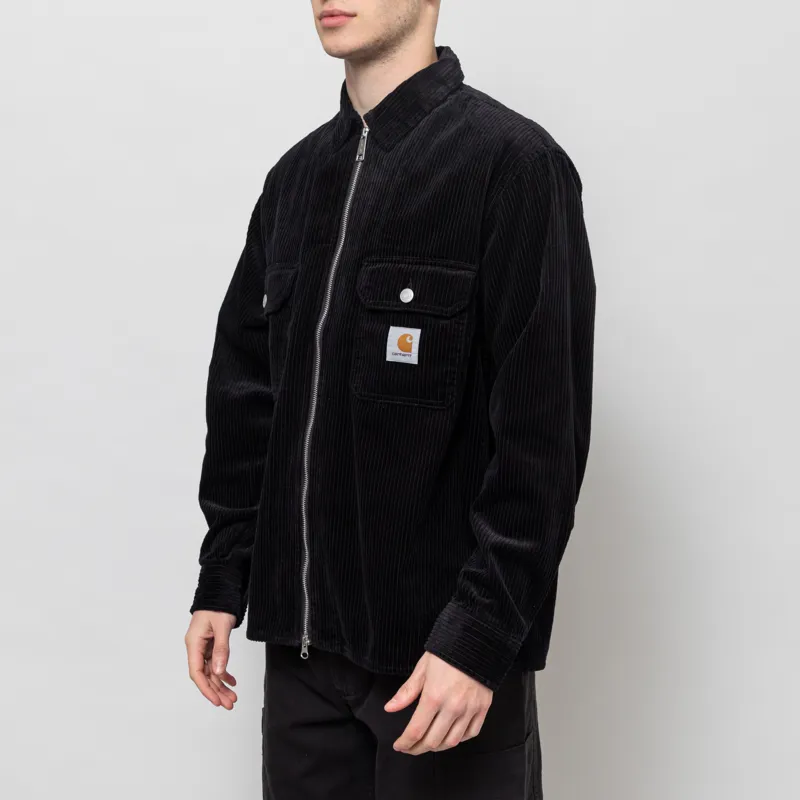 Carhartt WIP Reynold Shirt Jac Black-1