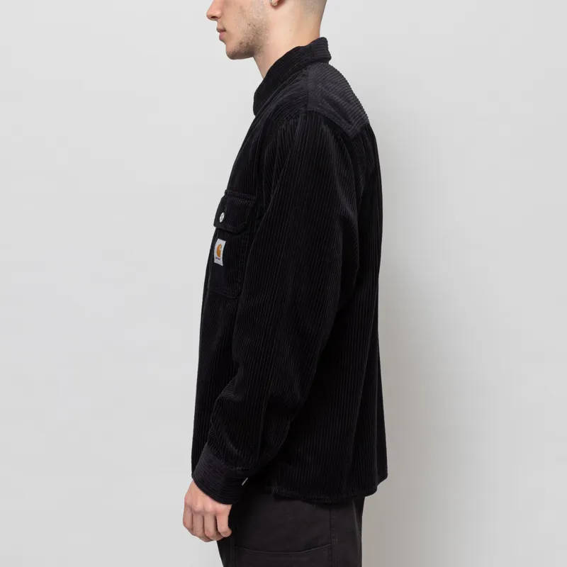 Carhartt WIP Reynold Shirt Jac Black-2