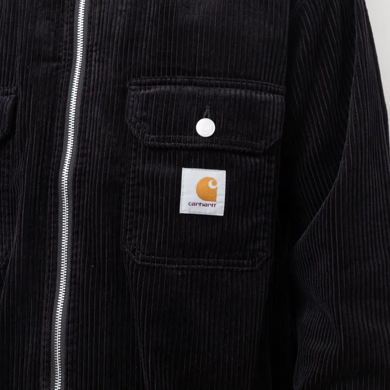 Carhartt WIP Reynold Shirt Jac Black-6