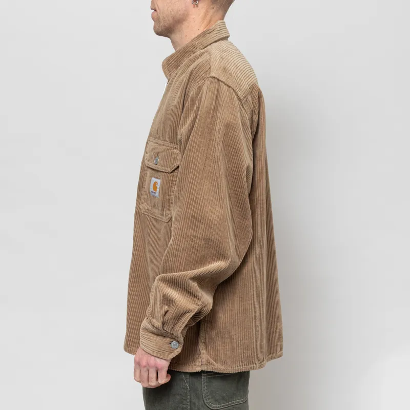 Carhartt WIP Reynold Shirt Jac Leather-2