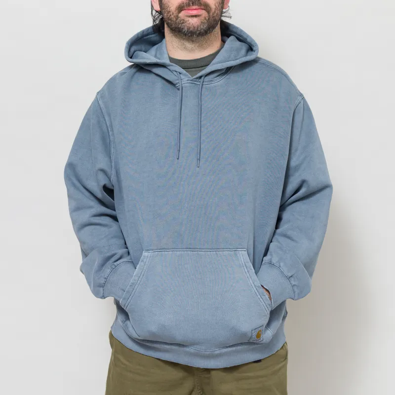 Carhartt WIP Hooded Torion Sweatshirt Office Blue-1