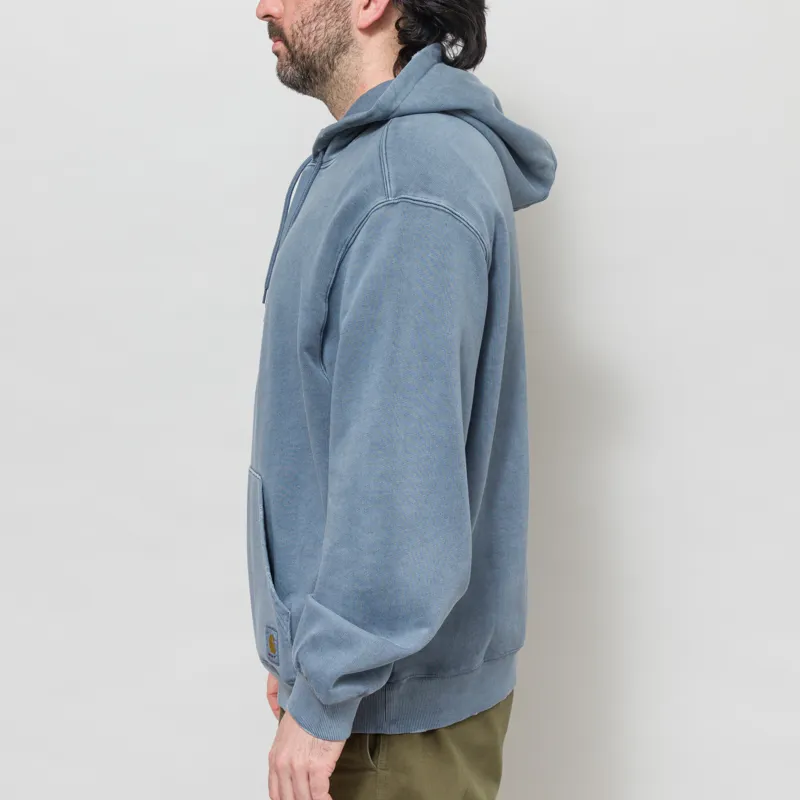 Carhartt WIP Hooded Torion Sweatshirt Office Blue-3