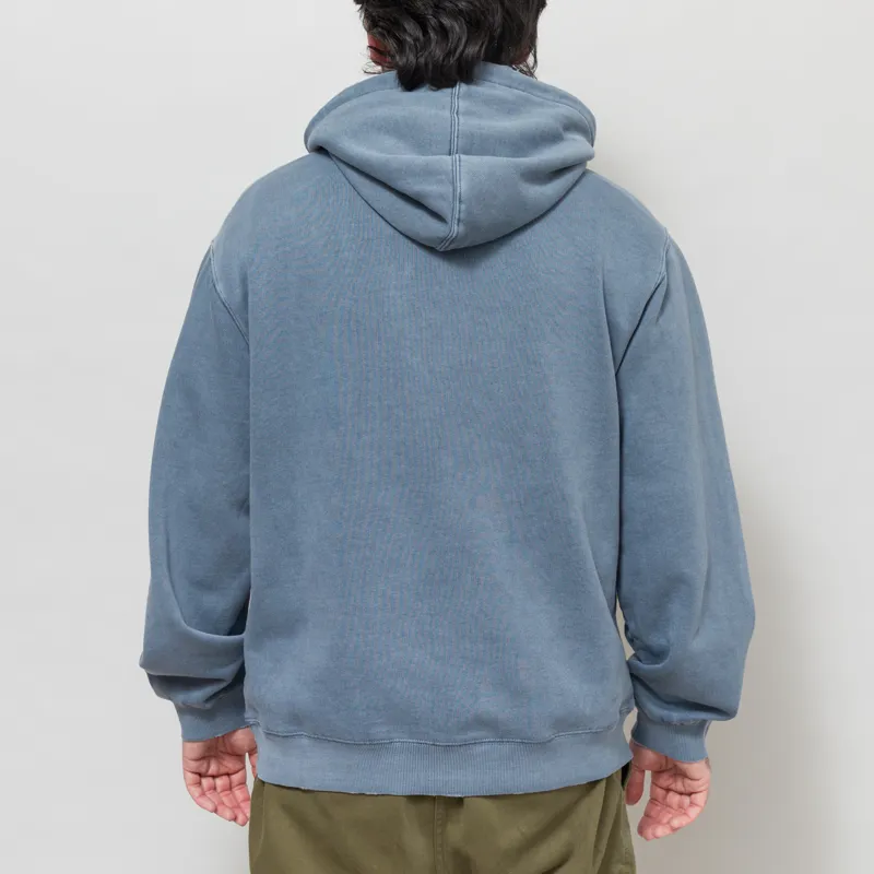 Carhartt WIP Hooded Torion Sweatshirt Office Blue-4