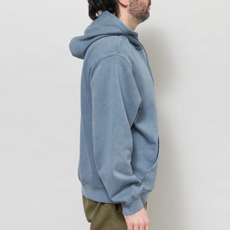 Carhartt WIP Hooded Torion Sweatshirt Office Blue-5