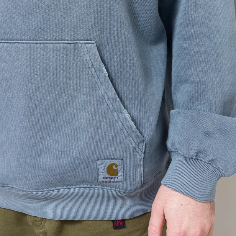 Carhartt WIP Hooded Torion Sweatshirt Office Blue-8