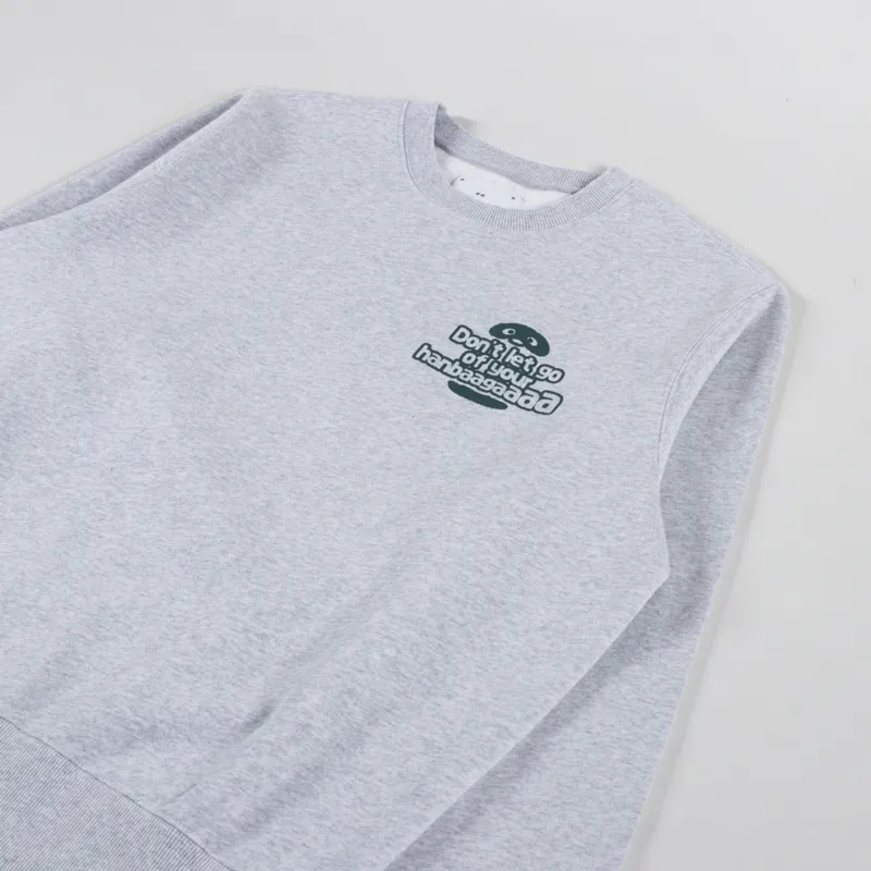 Edwin Tanuki Sweat Grey Marl-3