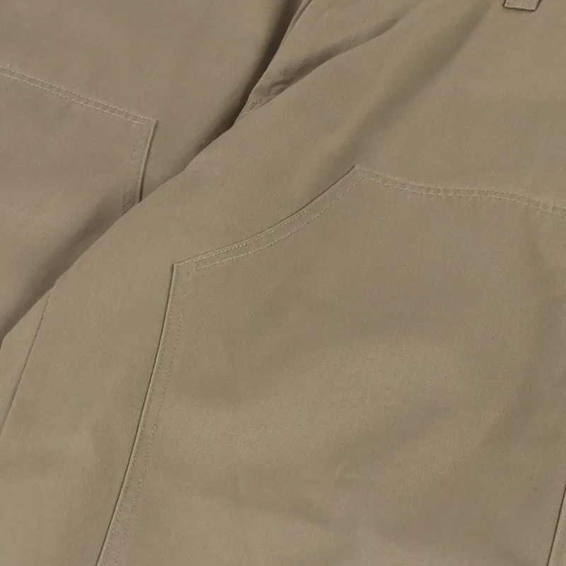 Carhartt WIP Brady Double Knee Chino Pant Leather Rinsed-9