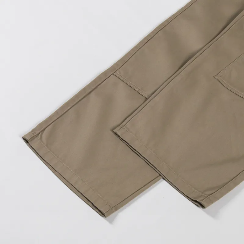 Carhartt WIP Brady Double Knee Chino Pant Leather Rinsed-6