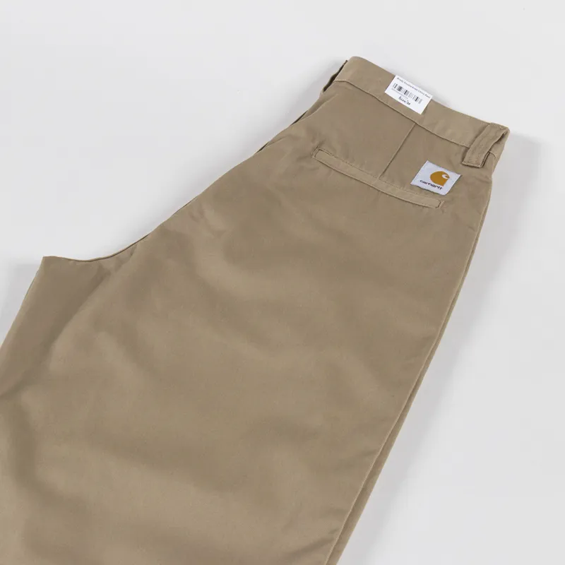 Carhartt WIP Brady Double Knee Chino Pant Leather Rinsed-5