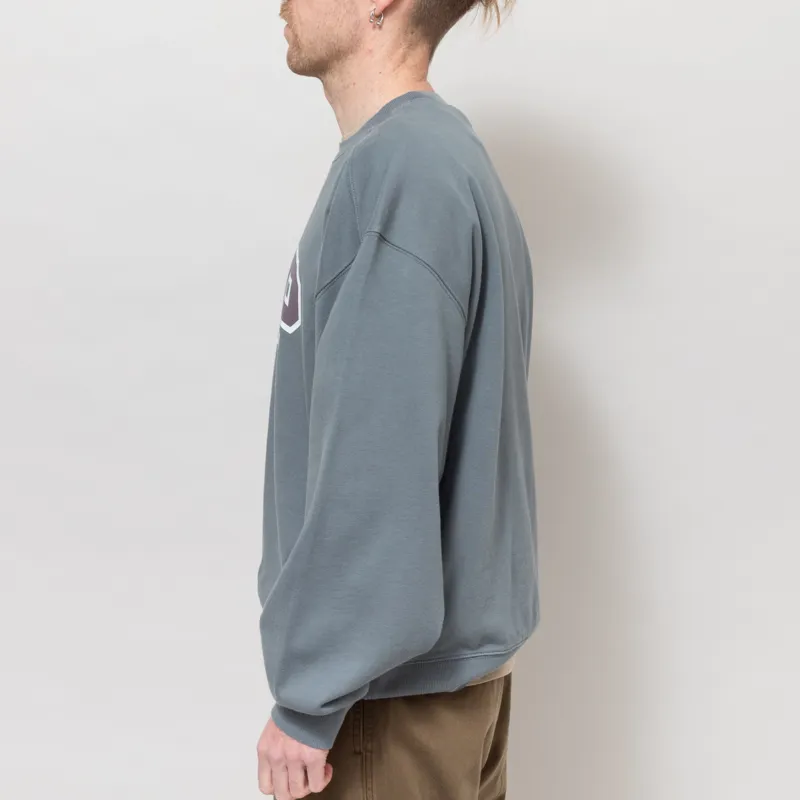Carhartt WIP WIP III Sweatshirt Cozy Blue-2