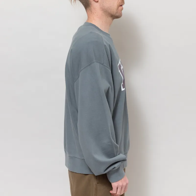 Carhartt WIP WIP III Sweatshirt Cozy Blue-4