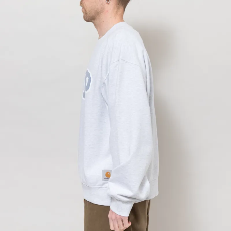 Carhartt WIP WIP III Sweatshirt Ash Heather-2