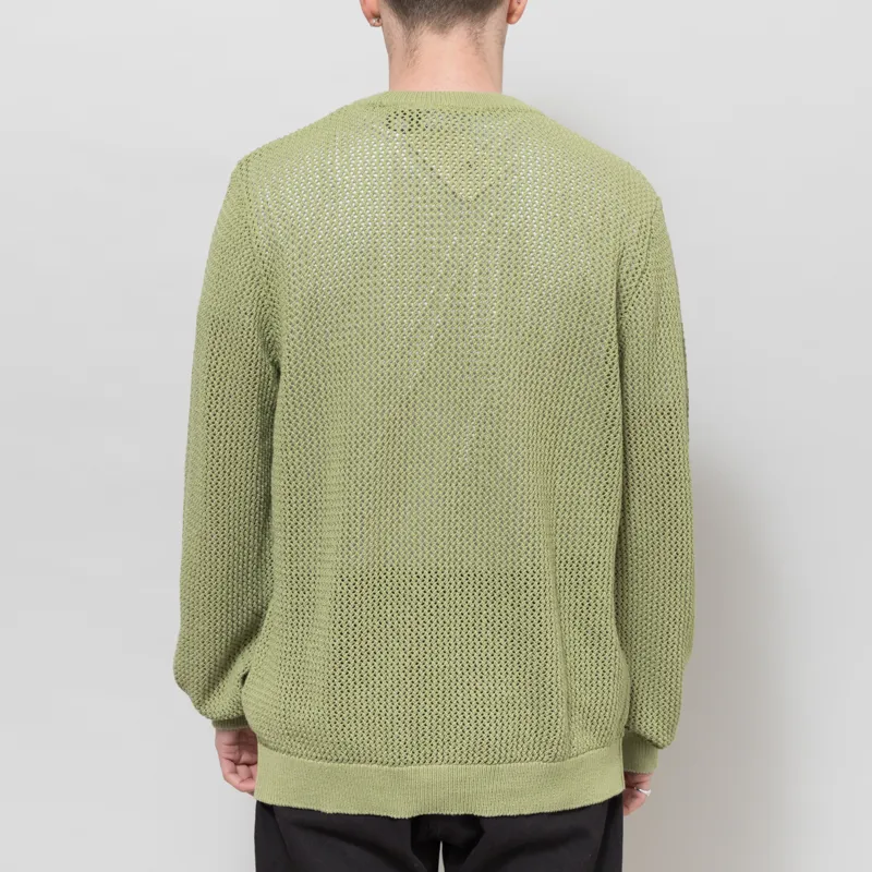 Carhartt WIP Stockton Sweater Gentle Green-2