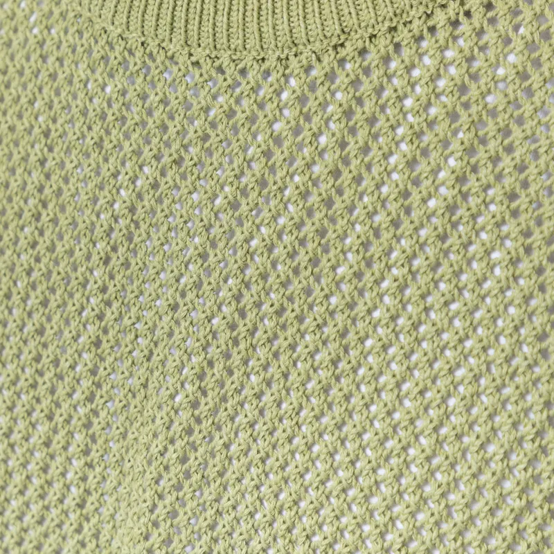 Carhartt WIP Stockton Sweater Gentle Green-6