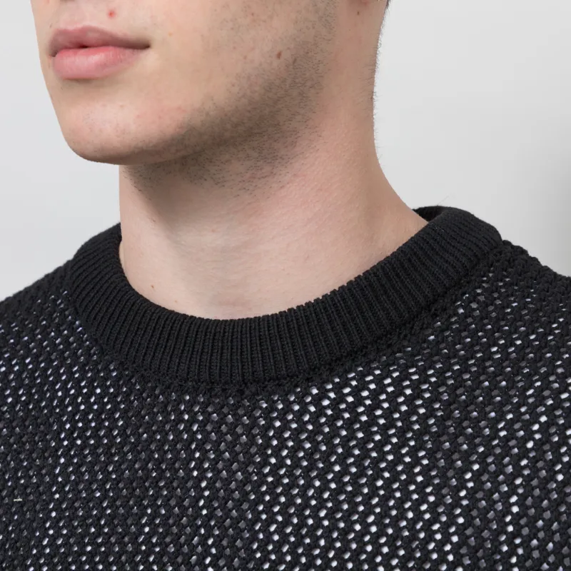 Carhartt WIP Stockton Sweater Black-3