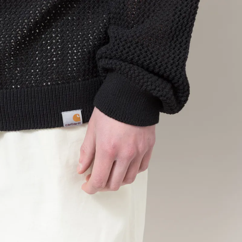 Carhartt WIP Stockton Sweater Black-5