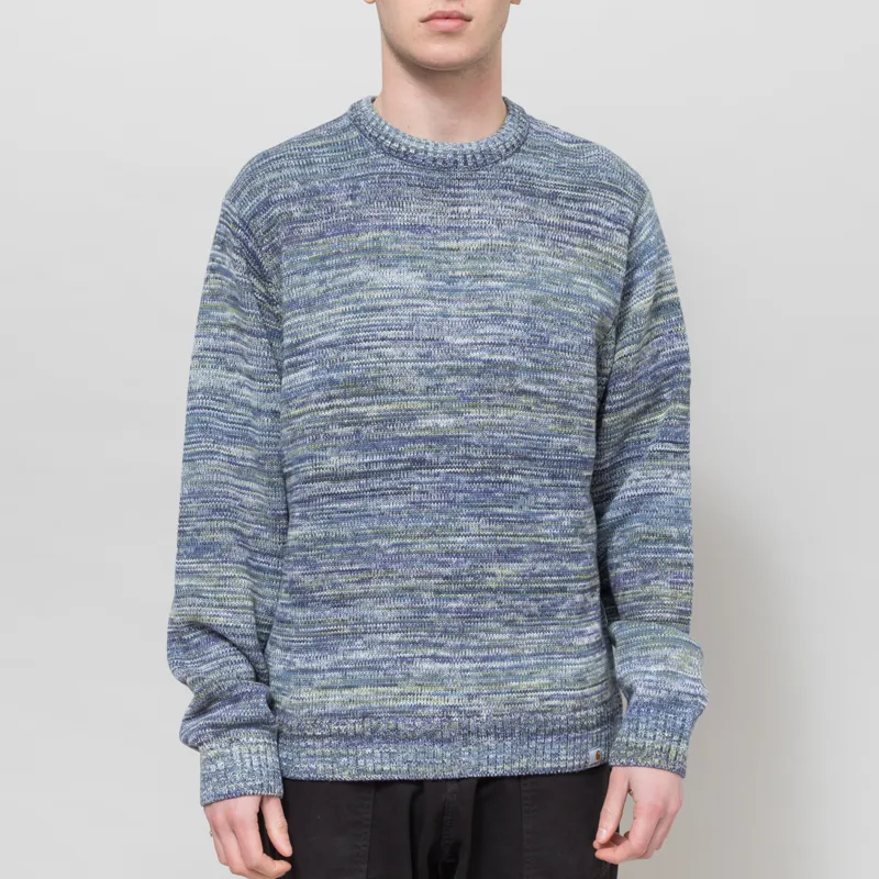 Carhartt WIP Keenan Sweater Gradient Deep Night