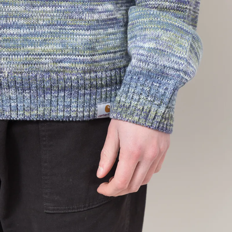 Carhartt WIP Keenan Sweater Gradient Deep Night-5