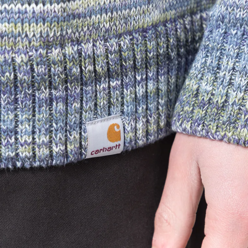 Carhartt WIP Keenan Sweater Gradient Deep Night-6