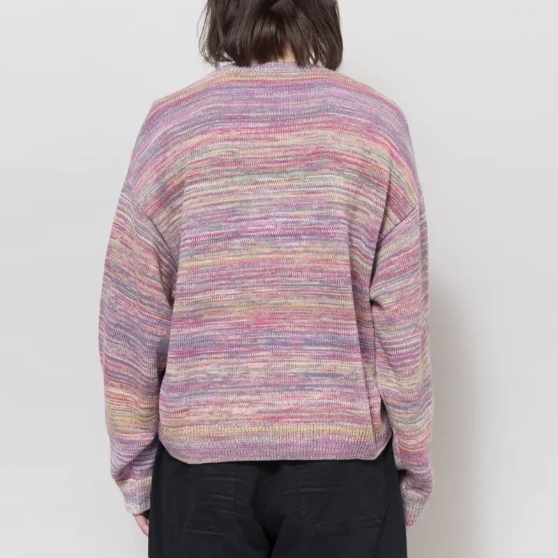 Carhartt WIP Womens Keenan Sweater Gradient Gentle Purple-2