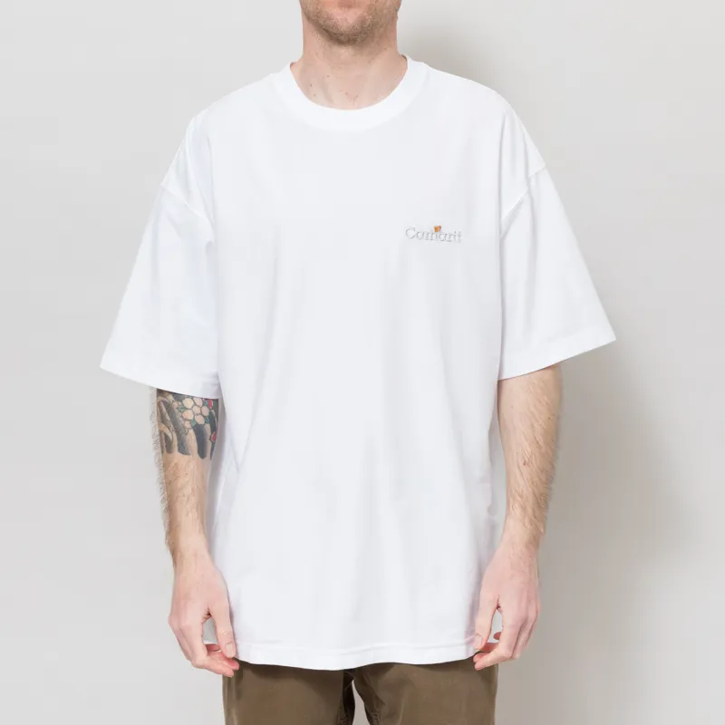Carhartt WIP Label T Shirt White
