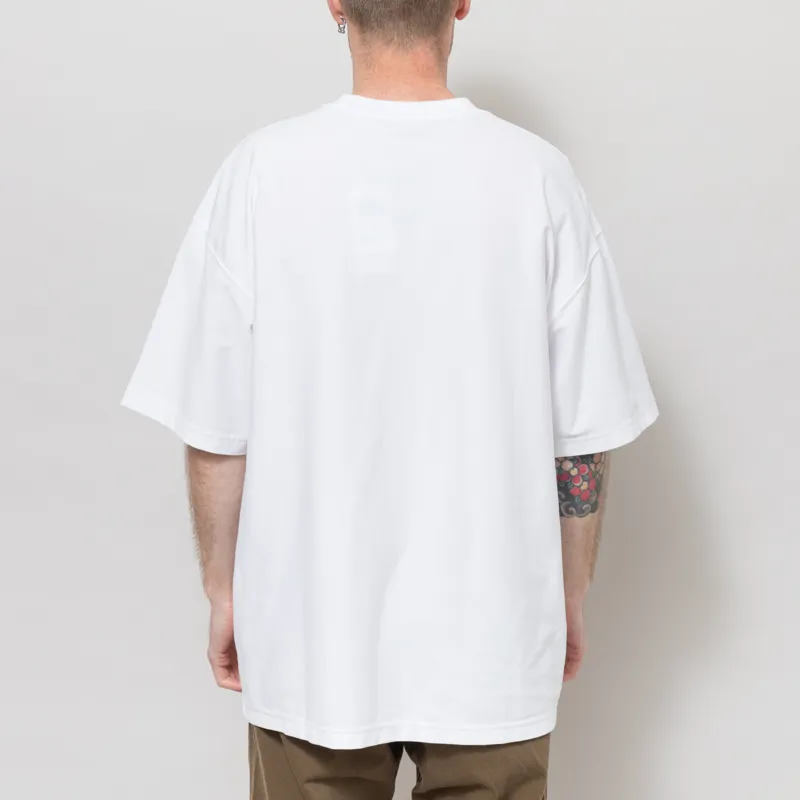 Carhartt WIP Label T Shirt White-3