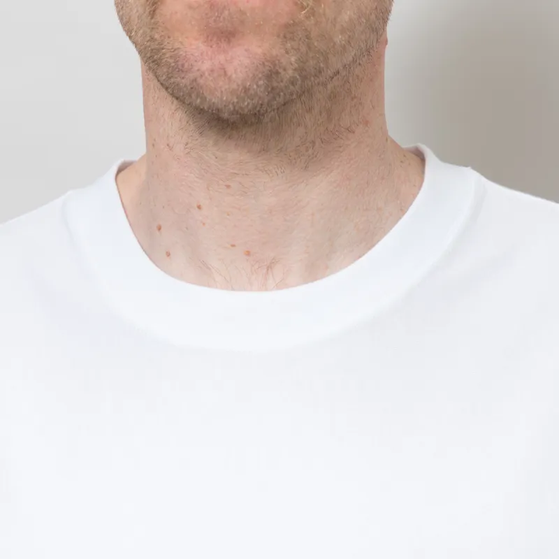 Carhartt WIP Label T Shirt White-5