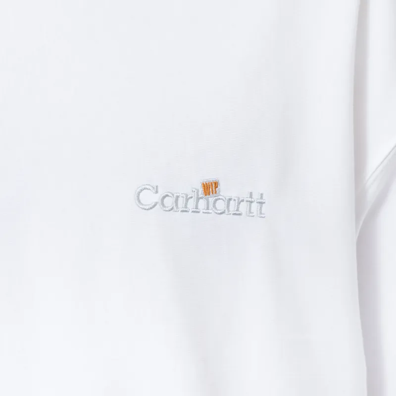 Carhartt WIP Label T Shirt White-7