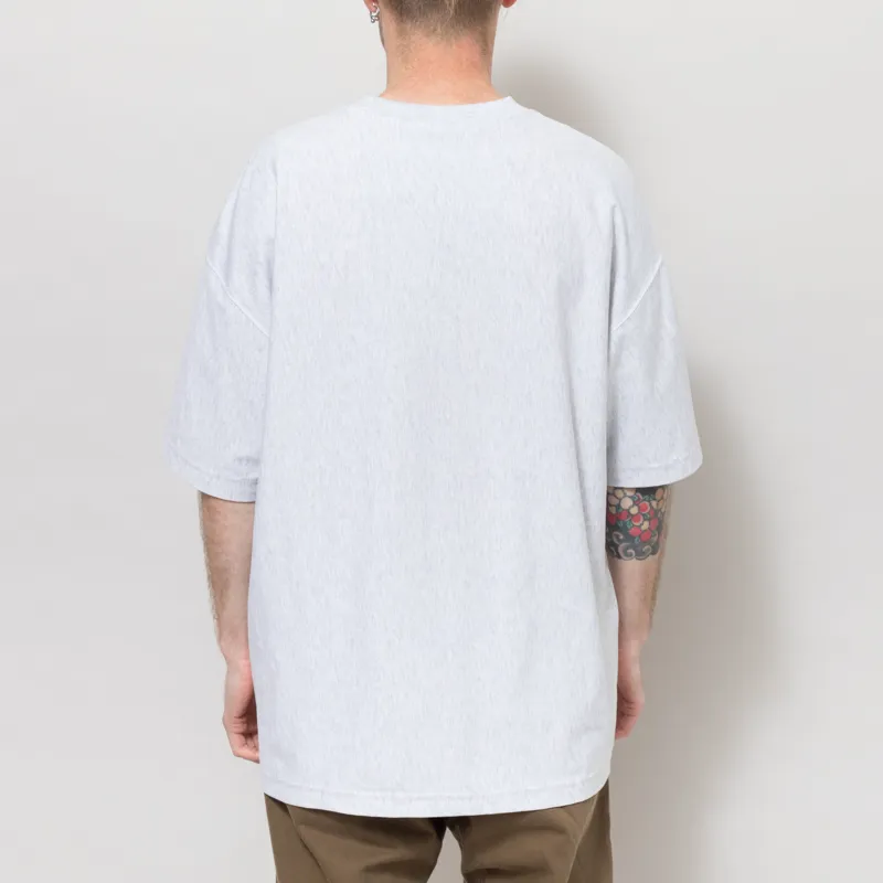 Carhartt WIP Label T Shirt Ash Heather-3