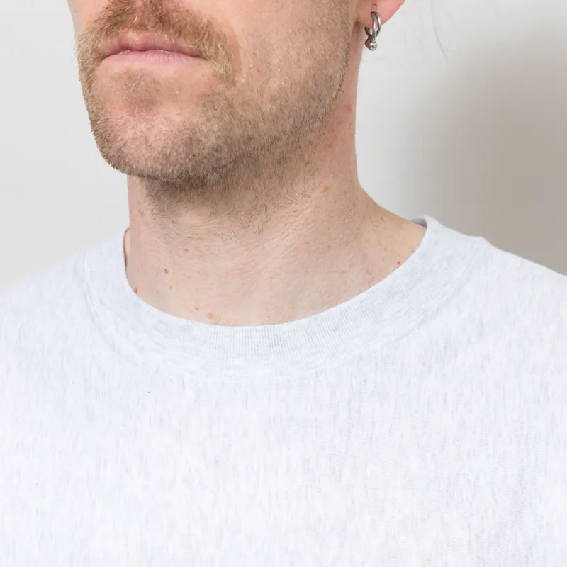 Carhartt WIP Label T Shirt Ash Heather-5