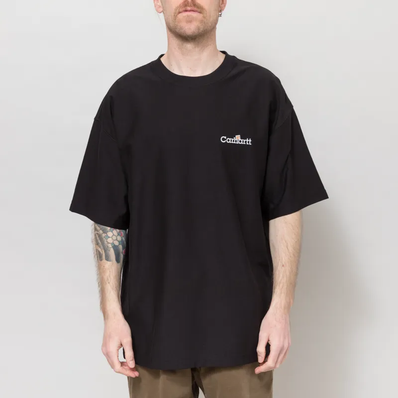 Carhartt WIP Label T Shirt Black