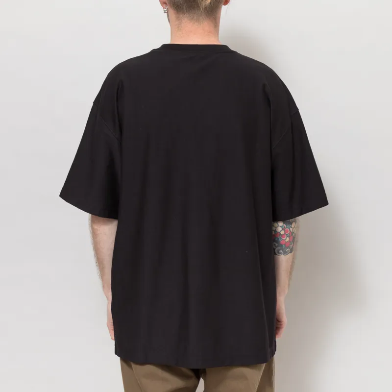 Carhartt WIP Label T Shirt Black-3