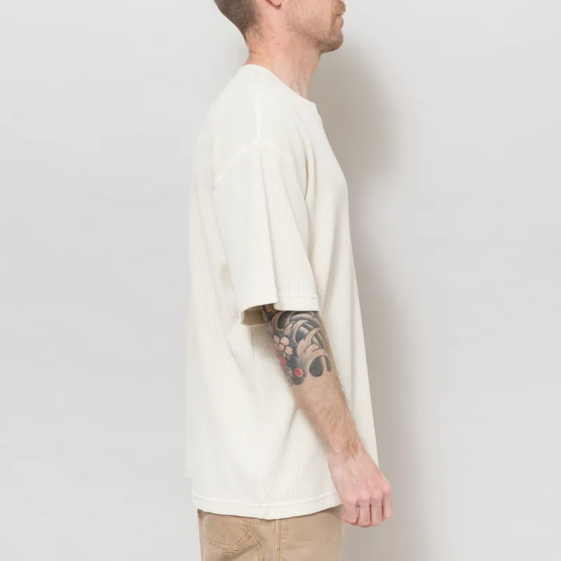 Carhartt WIP Nelson Waffle T Shirt Natural-4