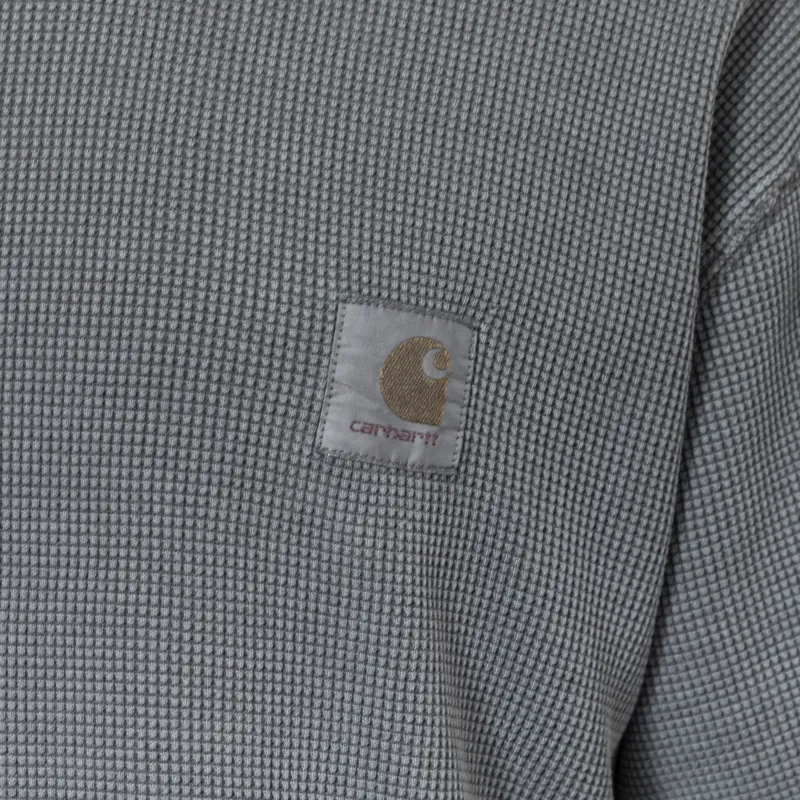 Carhartt WIP Nelson Waffle T Shirt Black-6